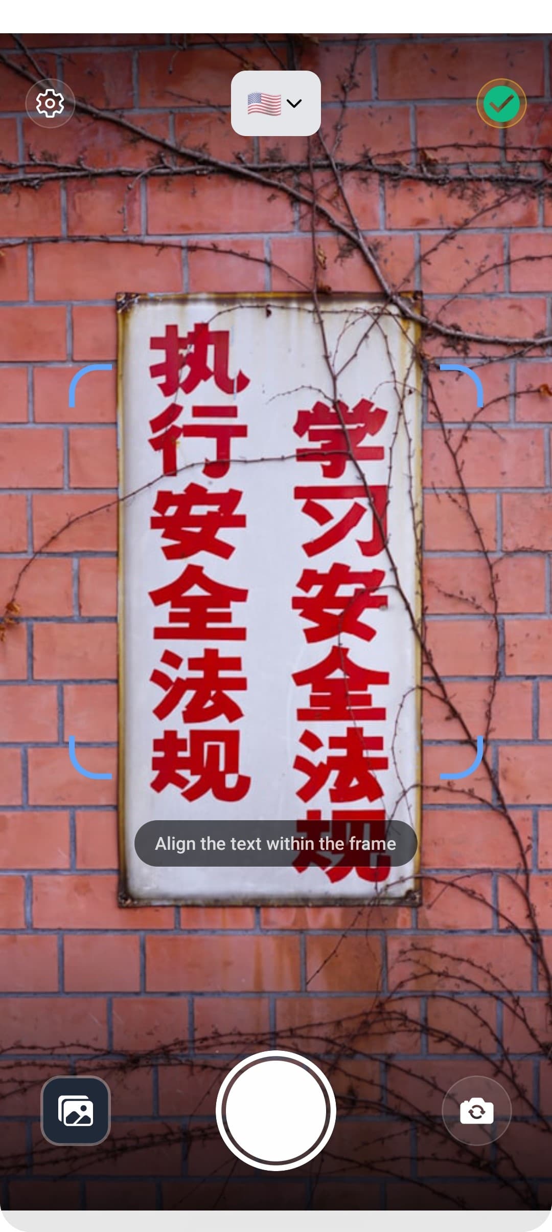 Translate OCR Interface